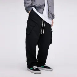 American Pocket Work Clothes Outdoor Sports Casual Pants